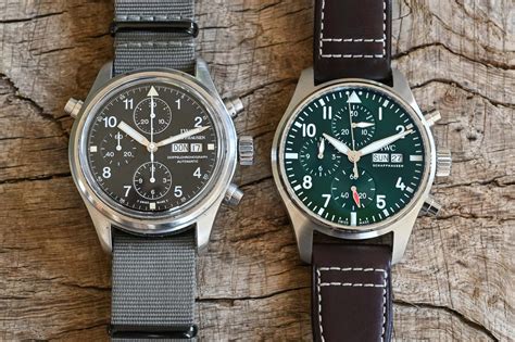 iwc pilot chronograph vs panerai|iwc 41mm chronograph.